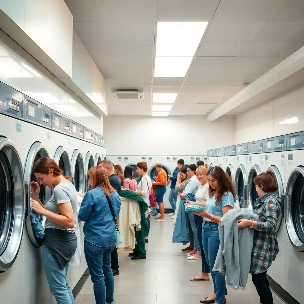 Wäscherei Wäschepool Ausgabe